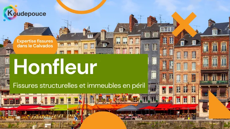Expert bâtiment évaluant un immeuble en péril à Honfleur quai Sainte-Catherine
